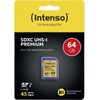 Intenso 3421490 64GB Class 10 UHS-1 SDXC Memory Card