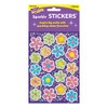 Trend Flower Power Large Sparkle Stickers, Classroom Incentives, 40 Count