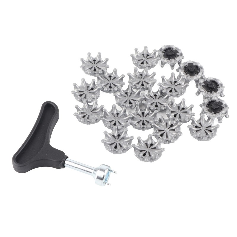 20Pcs Golf Shoe Spikes Golf Shoe Replacement Cleats Pins Removable