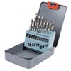 Sealey Left-Hand Spiral Drill Bit Set 19pc - AK8190