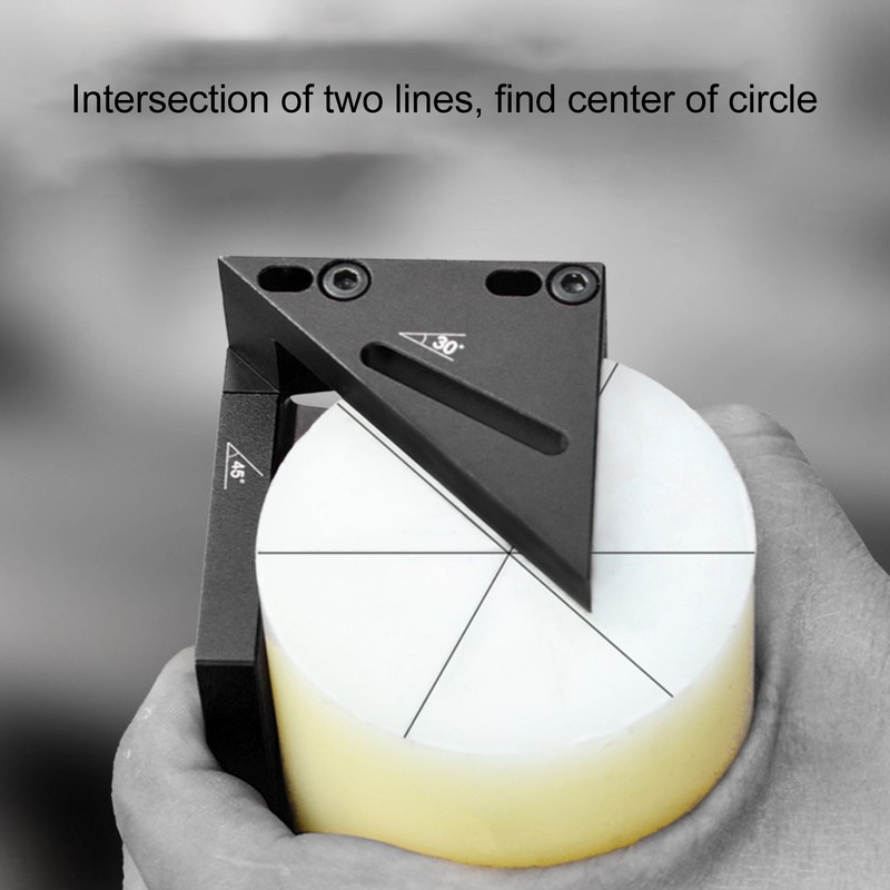 Multi Angle 3D Protractor 45 Degree Marking Ruler Essential Woodworking