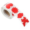 Sosoport 3rolls Delicate Tanning Stickers Heart-shaped Tanning Labels Easy to