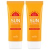 Aesom 터치미 퍼펙트 자외선차 단 선크림 60ml 2개 / 대용량 3중기능성 SPF50+ PA++++ Touch Me Perfect UV Shield Sun Cream 60ml 2 pcs / Large Capacity 3-in-1 Function SPF50+ PA++++