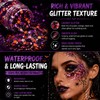 Halloween Face Glitter Stick, Halloween Hair Glitter for Kids and