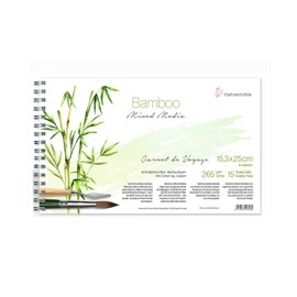 MixedMedia Carnet De Voyage Bamboo 265g/m², 15,3x25cm, 15Blatt