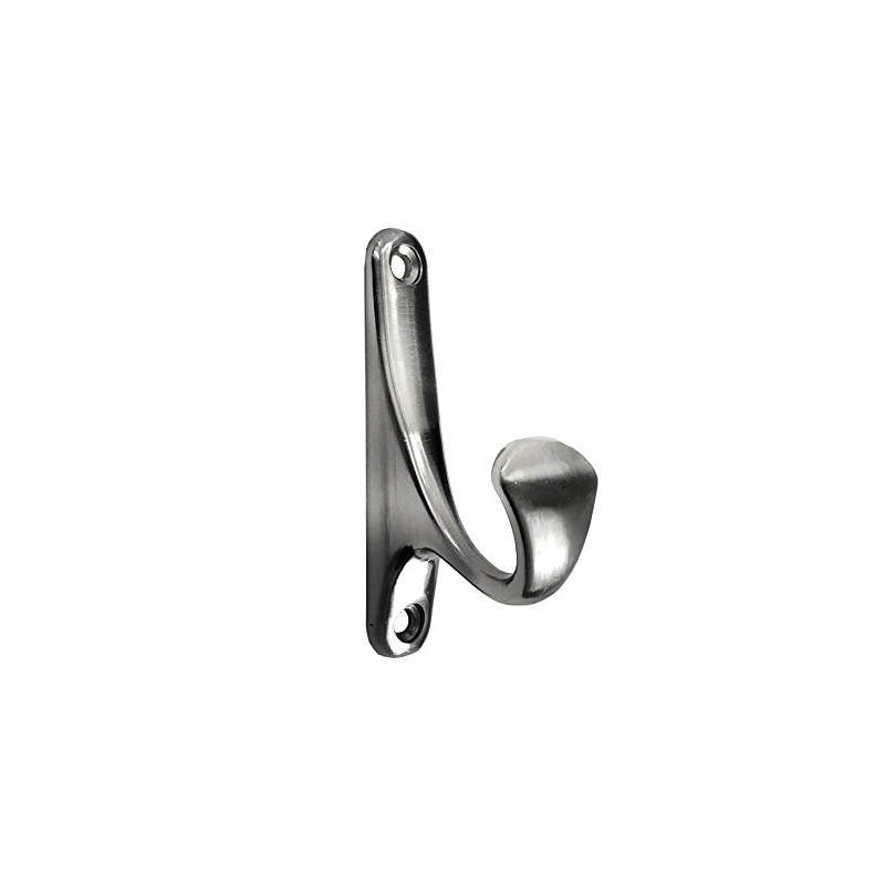 ANGSTROM 10-Pack Bath Hook, Wall Mounted Single Prong Holder for