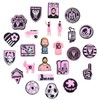 25 PCS Football Soccer Sports Accessories Shoe Charms, Shoe Decorations