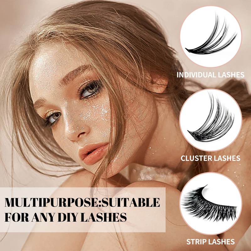 GEMERRY Lash Bond and Seal Waterproof Lash Cluster Glue for