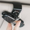 2-in-1 Car Sunglasses Holder Sun Visor Glasses Clip Card Storage Pocket / 차량용 2in1 선글라스 거치대 썬바이저 안경 클립 카드 수납 포켓