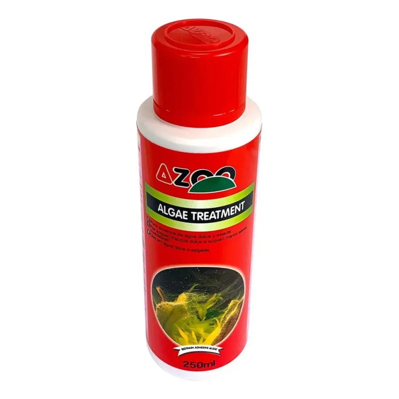 Algae Treatment Azoo 250ml Tratamiento Alga Estanque Acuario