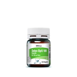 Selenium Opti 100 Capsules, High Dose Monopreparation with 100 μg Selenium, 150 Capsules
