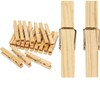60 XXL Jumbo Strong Wooden Clothes Pegs For Washing Line