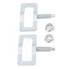 2pcs Exhaust Manifold Clamp Repair Kit Manifold Stud Clamp Replacement