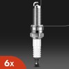 A-Premium Set of 6 Ignition Coil Pack and Iridium Spark