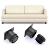 BTSKY 8Pcs 2 Inch Adjustable Height Furniture Legs Feets -