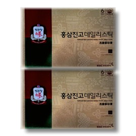 Jeonggwanjang CheongKwanJang Red Ginseng Jingo Daily Stick 10g x 20 pieces, 2 boxes / 정관장 홍삼진고 데일리스틱 10g x 20개입 2박스