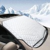 Car Windscreen, Beeway Heavy Duty Ultra Strong Protection Cover Snow Ice Frost Sun UV Dust Water Resistant also for SUV Cars