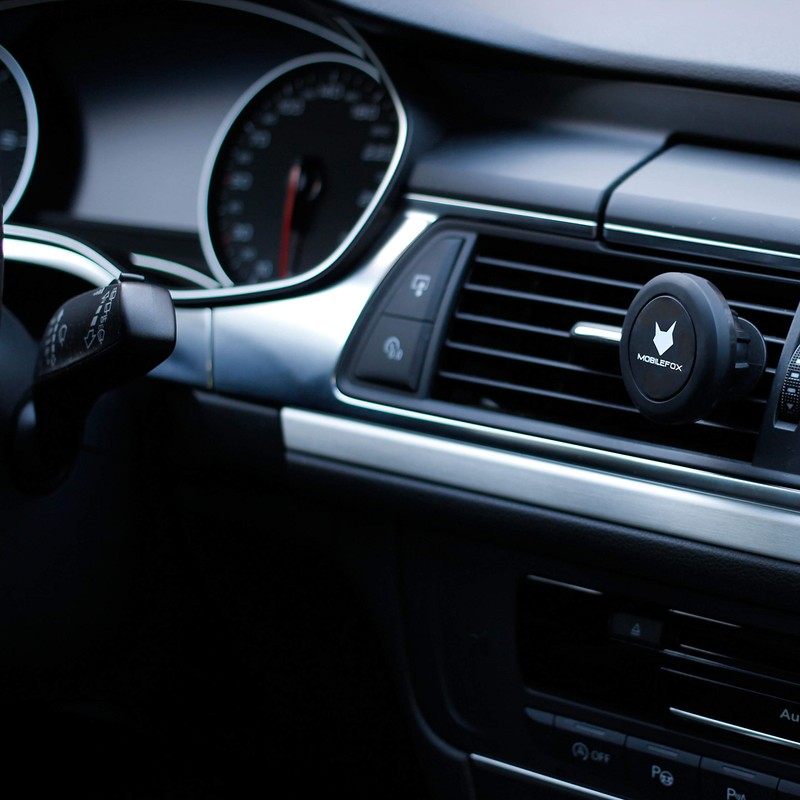 Mobilefox Universal Magnet Halterung Auto Handy KFZ Halter Smartphone Lüftung