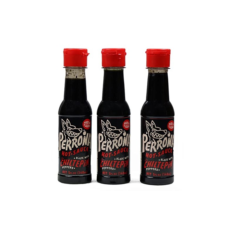 La Perrona Negra Seafood Hot Sauce 5 Ounce Bottle |