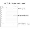 Letter Size Cornell Notes Filler Paper - 11 TUL Disc