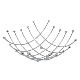 Apollo Chrome Fruit Bowl Nest 26 x 10.8 x 26