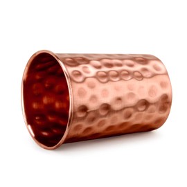 Zap Impex Copper Hammered Glass, 250ml, Set of 2