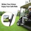 MadJax Golf Cart Side Mirror Set | 180° Fully Adjustable
