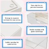 3 Stück Kosmetik-Organizer-Schubladen, Stapelbare Acryl-Make-up-Organizer, Schminktisch Organizer, Lippenstift-Rack, Bad Schubladen