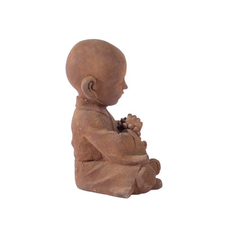 Alfresco Home Praying Buddha Garden Statue