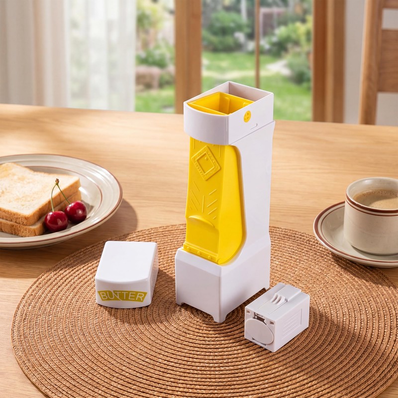Butter Cutter One Click Stick with Stainless Steel Blade, Cheese