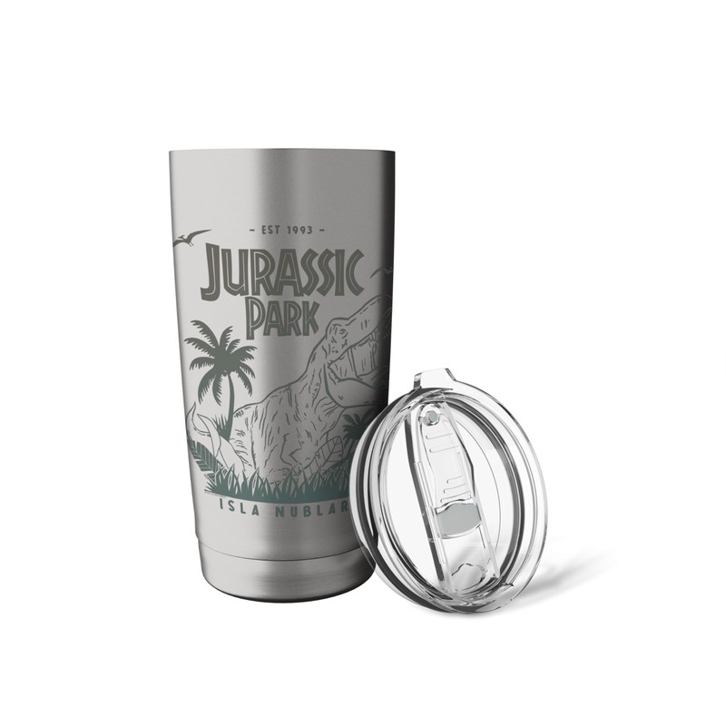 Jurassic Park 30th Anniversary Isla Nublar T-Rex Stainless Steel Insulated