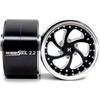 HOBBYSOUL 2.2 Beadlock Wheels Wide 40mm Adjustable Offset Rims for