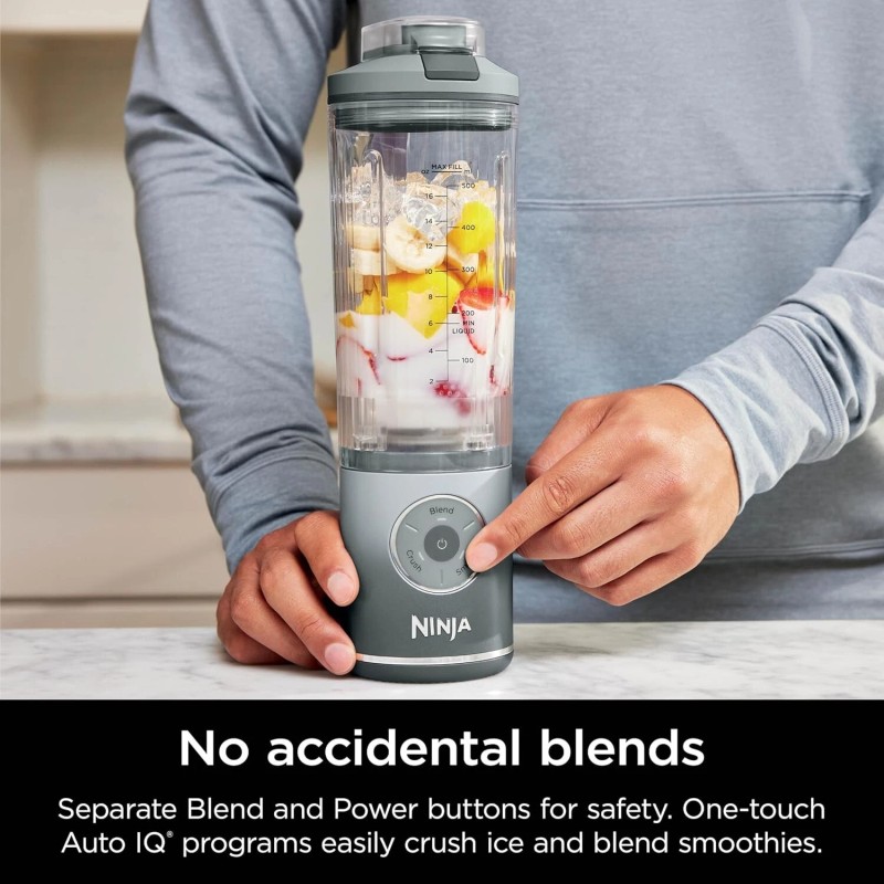 Ninja Blast Max Portable Blender | Cordless 22oz, 3 Modes,