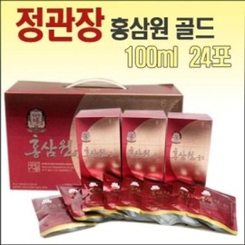 Jonggwangjang XB74K2N5_48홍삼원골드 100ml x 24포 선물세트 명절선물 XB74K2N5_48 Red Ginseng Extract Gold 100ml x 24 Sachets Gift Set Holiday Gift