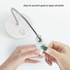 Gooseneck LED Nail Lamp UV 3 Light Chips Rechargeable Nail