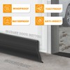 Universal Garage Door Threshold Seals Bottom Rubber Replacement, weatherproofing Garage
