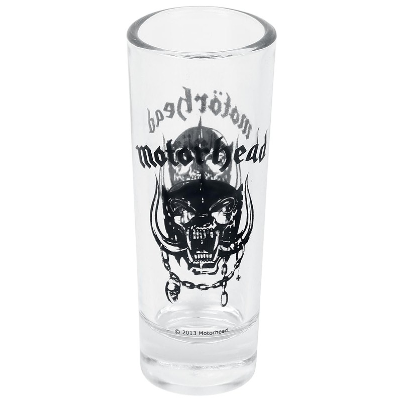 Motörhead 4 shot glasses born to loose/live to win +