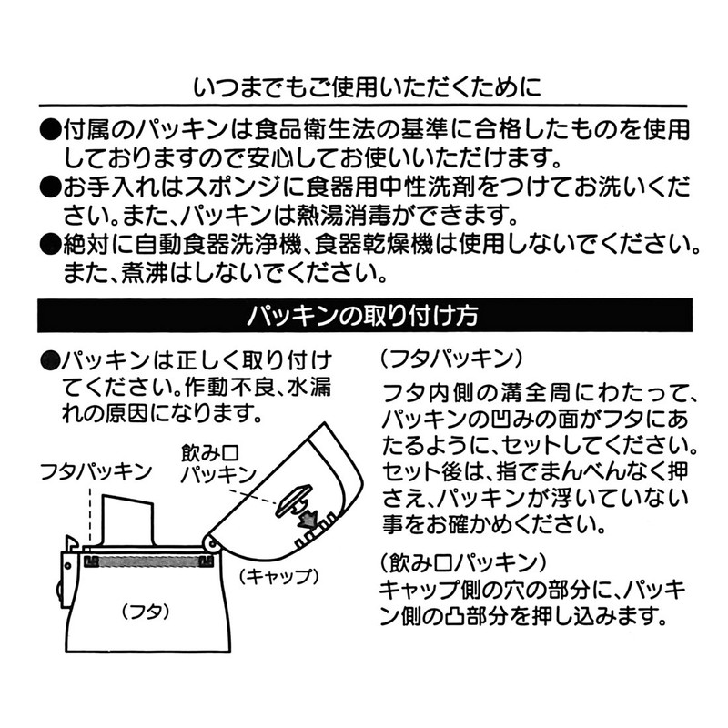 Skater P-SDC6-CU-A Replacement Cap Unit for Children, Water Bottle Parts,