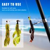 Fishing Jig Heads Kit,Football Painted Head Jig Hook with Double
