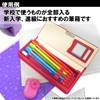 Kutuwa Magnet Pencil Case Clarino, 1 x Door, nvy