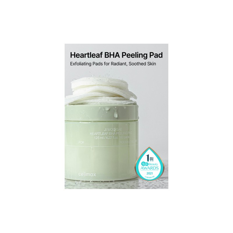 celimax [celimax]Heartleaf BHA Peeling Pad (60ea)