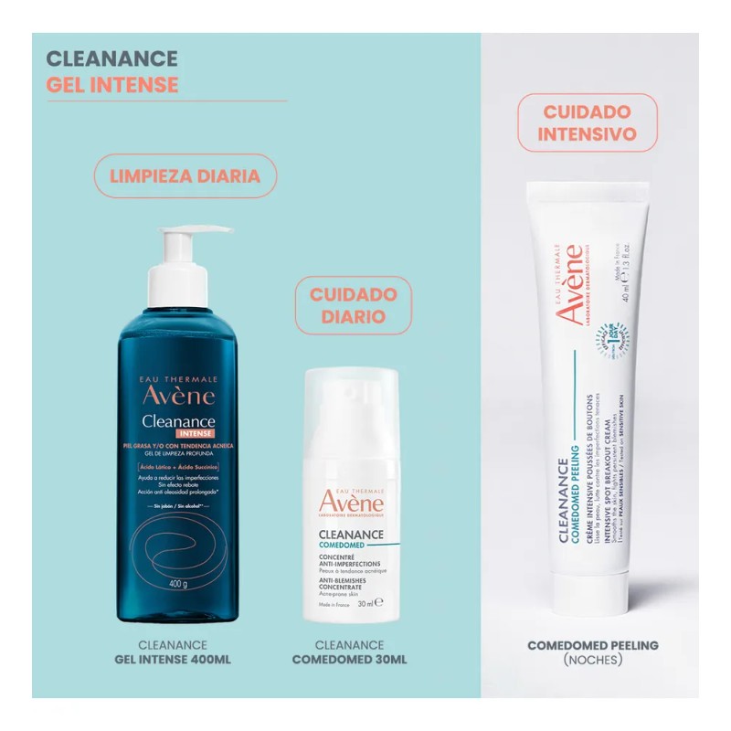 Avène Cleanance Intense Gel Limpieza Profunda Piel Grasa 400g