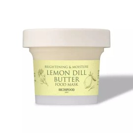 Skin Food 스킨푸드 레몬 딜 버터 푸드마스크 120g 보송진정 Skin Food Lemon Dill Butter Food Mask 120g Soothing Mattifying