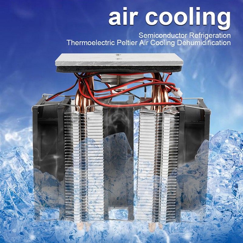 Semiconductor Refrigeration Cooling Device Thermoelectric Cooler 12V 10A DIY Mini