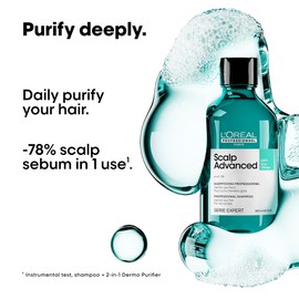 LOreal Professionnel L'Oréal Professionnel Serié Expert Scalp Advanced Anti-Oiliness Dermo-Purifier Shampoo 300ml