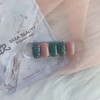 [Handmade nail tip] Terrazzo mixed mother-of-pearl nails / [수제네일팁] 테라조