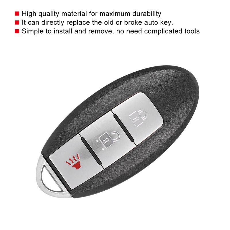 Remote Control Key 3 Buttons KBRASTU15 CWTWB1U758 Fits for Nissan