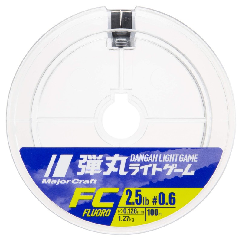 メジャークラフト ライン 弾丸フロロライトゲーム DLG-F 0.6/2.5lb