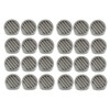 2" Round Plastic Louver Soffit Air Vent Reptile Screen Grille