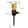 Solar Garden Lights, Squirrel Solar Powered LED Outdoor Decor Light,